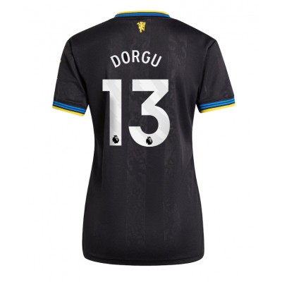 Manchester United Patrick Dorgu #13 Rezervni Dres za Ženska 2025-26 Kratak Rukav Manchester United Patrick Dorgu #13 Rezervni Dres za Ženska 2025-26 Kratak Rukav